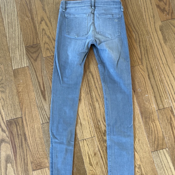 Light Grey Rag & Bone Skinny Jeans - Picture 3 of 3